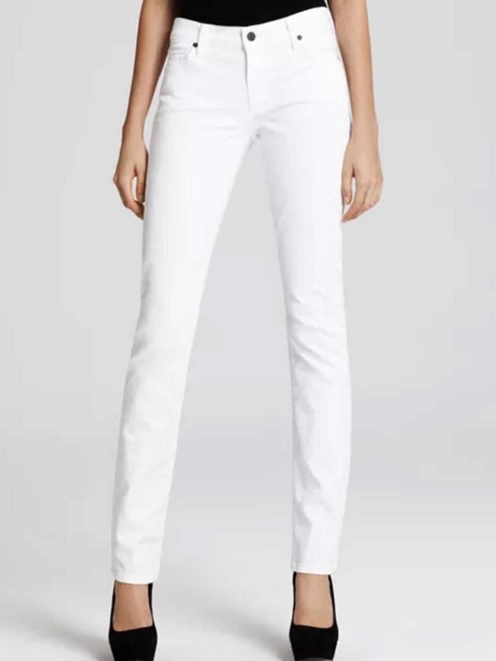 Citizens of Humanity Elson Medium Rise Straight Leg Jeans - Santorini Wash
